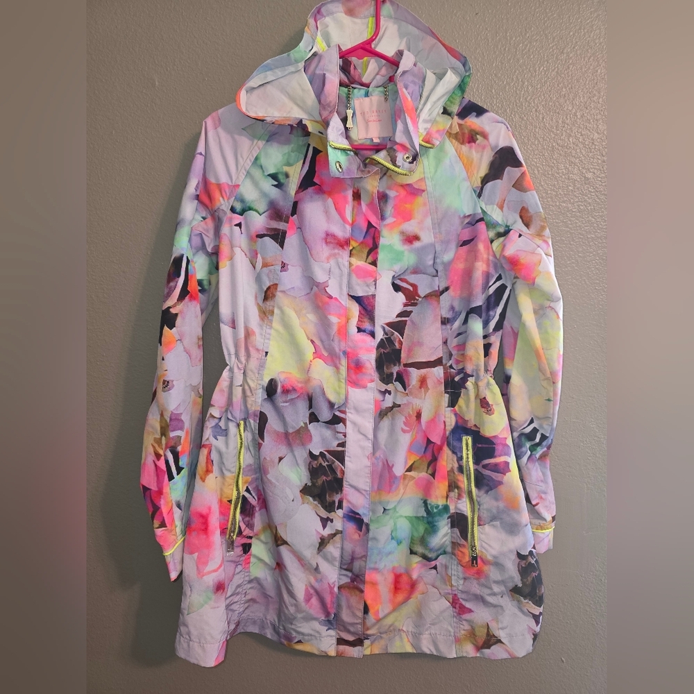 Ted Baker Floral Watercolor Women's Jacket Size 2 - US size 6